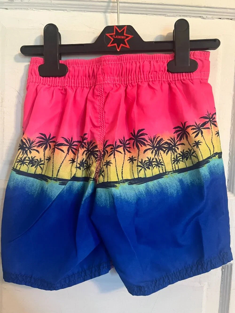 Tropical Sunset Print OshKosh B'gosh Boy's Swim Short 4T
